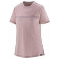 Polo Patagonia T-Shirt Femme Merinos Mauve