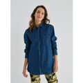 Chemise 12Ia CHEMISE EN DENIM BLEU FONCE
