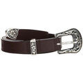 Ceinture 12Ia CEINTURE EN CUIR MARRON