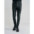 Pantalon 12Ia PANTALON EN CUIR NOIR