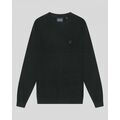 Pull Lyle & Scott KN2124V TONAL LAMBSWOOL CREW-Z865 JET BLACK