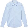 Chemise Lacoste Chemise Femme Ref 55041 Blanc / Bleu