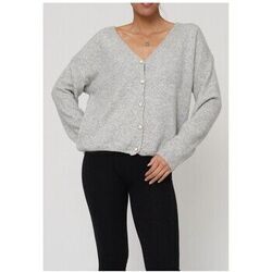 Pull Kebello Gilet Cardigan F, Gris
