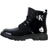 Bottines enfant Calvin Klein Jeans Bottine &agrave; Lacets Jeans Juniors Lace-Up Bootie Noir