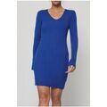 Robe Kebello Robe Col V F, Bleu