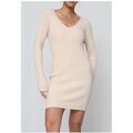 Robe Kebello Robe Col V F, Beige