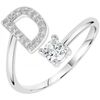 Bijoux Sc Crystal B2804-D Argent&eacute;