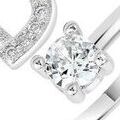 Bijoux Sc Crystal B2804-D Argent&eacute;