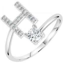 Bijoux Sc Crystal B2804-H Argent&eacute;