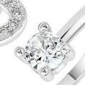 Bijoux Sc Crystal B2804-J Argent&eacute;