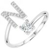 Bijoux Sc Crystal B2804-N Argent&eacute;
