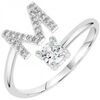 Bijoux Sc Crystal B2804-M Argent&eacute;