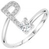 Bijoux Sc Crystal B2804-P Argent&eacute;