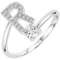 Femmes sur Grenoble : Bijoux Sc Crystal B2804-R Argent&eacute;