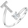 Bijoux Sc Crystal B2804-T Argent&eacute;