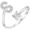 Bijoux Sc Crystal B2804-S Argent&eacute;