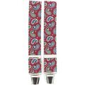 Ceinture Tony & Paul Bretelle 4 clips Paisley