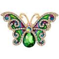 Broches Clj Charles Le Jeune Broche Papillon Vert Grenoble
