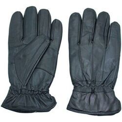 Gants Kebello Gants en cuir Noir H, Noir