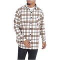 Chemise Kebello Surchemise polaire &agrave; carreaux H, Blanc Blanc