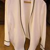 Veste Tru Trussardi VESTE BLANCHE ET NOIRE