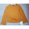 Tee-shirts sur Grenoble : T-shirt M&S Mode Haut jaune au d&eacute;cor boutonn&eacute; M amp;S Mode Taille M Jaune
