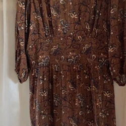 Robe Grain De Malice Robe marron &agrave; motifs Marron