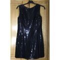 Robe courte Promod Robe de f&ecirc;tes taille 40 en excellent &eacute;tat Noir Grenoble