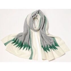 Echarpe Chikooparis &Eacute;charpe 100% pur cachemire ISRA - Gris clair Gris