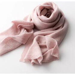 Echarpe Chikooparis &Eacute;charpe 100% pur cachemire LULU - Rose Rose