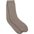Chaussettes Chikooparis Chaussettes 100% pur cachemire MARY - Marron