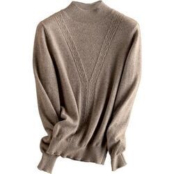 Pull Chikooparis Pull 100% pur cachemire - Taupe