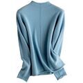 Pull Chikooparis Pull 100% pur cachemire - Bleu Grenoble