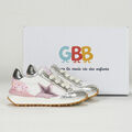 Baskets basses enfant GBB AMALIA Argent&eacute;