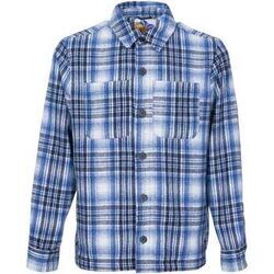 Chemise Harrington Surchemise mixte &agrave; carreaux Bleu