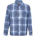 Chemise Harrington Surchemise mixte &agrave; carreaux Bleu