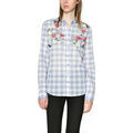 Chemise Desigual Chemisier Cabaceira Celeste Bleu 18SWCW65