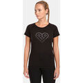 Tee-shirts sur Grenoble : T-shirt Kilpi T-shirt en laine m&eacute;rinos pour femme ZARJA-W Noir