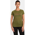 Tee-shirts sur Grenoble : T-shirt Kilpi T-shirt en laine m&eacute;rinos pour femme ZARJA-W Vert
