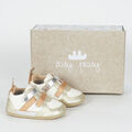 Chaussures enfants sur Grenoble : Baskets basses enfant Easy Peasy MY PRE BASKET VELCRO Dor&eacute;