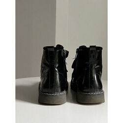 Bottines enfant Friboo Bottines montantes - Noir vernis - P35