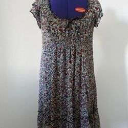 Robe courte Jcl Robe fleurie