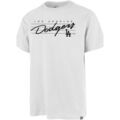 T-shirt '47 Brand 47 TEE MLB LOS ANGELES DODGERS DOWNBURST ECHO WHITE WASH