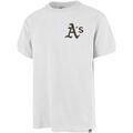 T-shirt '47 Brand 47 TEE MLB OAKLAND ATHLETICS BACKER ECHO WHITE WASH Grenoble