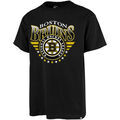 T-shirt '47 Brand 47 TEE NHL BOSTON BRUINS ECHO JET BLACK Grenoble
