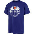 T-shirt '47 Brand 47 NHL TEE EDMONTON OILERS PRINT ECHO ROYAL Grenoble