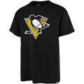 T-shirt '47 Brand 47 NHL TEE PITTSBURGH PENGUINS PRINT ECHO JET BLACK