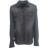 Chemise Caf&eacute; Noir JJ0027 Bleu