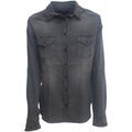 Chemises sur Grenoble : Chemise Caf&eacute; Noir JJ0027 Bleu