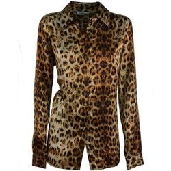 Chemise Caf&eacute; Noir JC0010 Multicolore